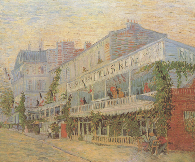 Vincent Van Gogh Restaurant de la Sirene at Asnieres (nn04)